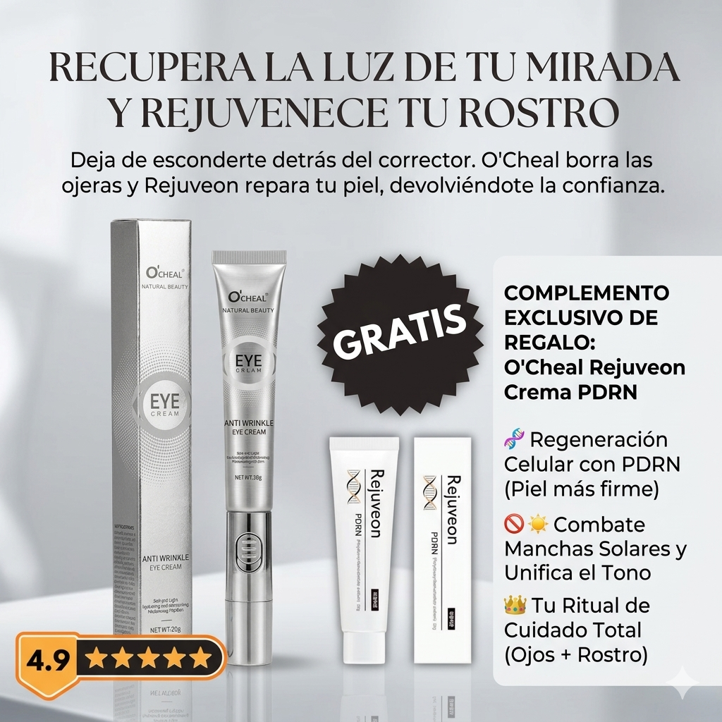 Contorno de ojos OCHEAL:¡Con aplicador eléctrico!